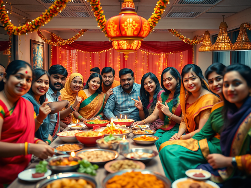 When Cultures Unite: A Workplace Diwali Celebration