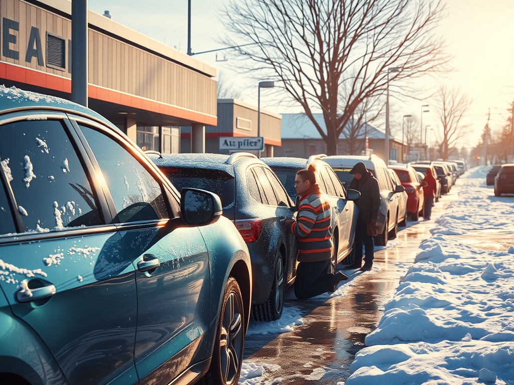 The Great Michigan Car Wash Rush: When 34°F Feels Like Summer